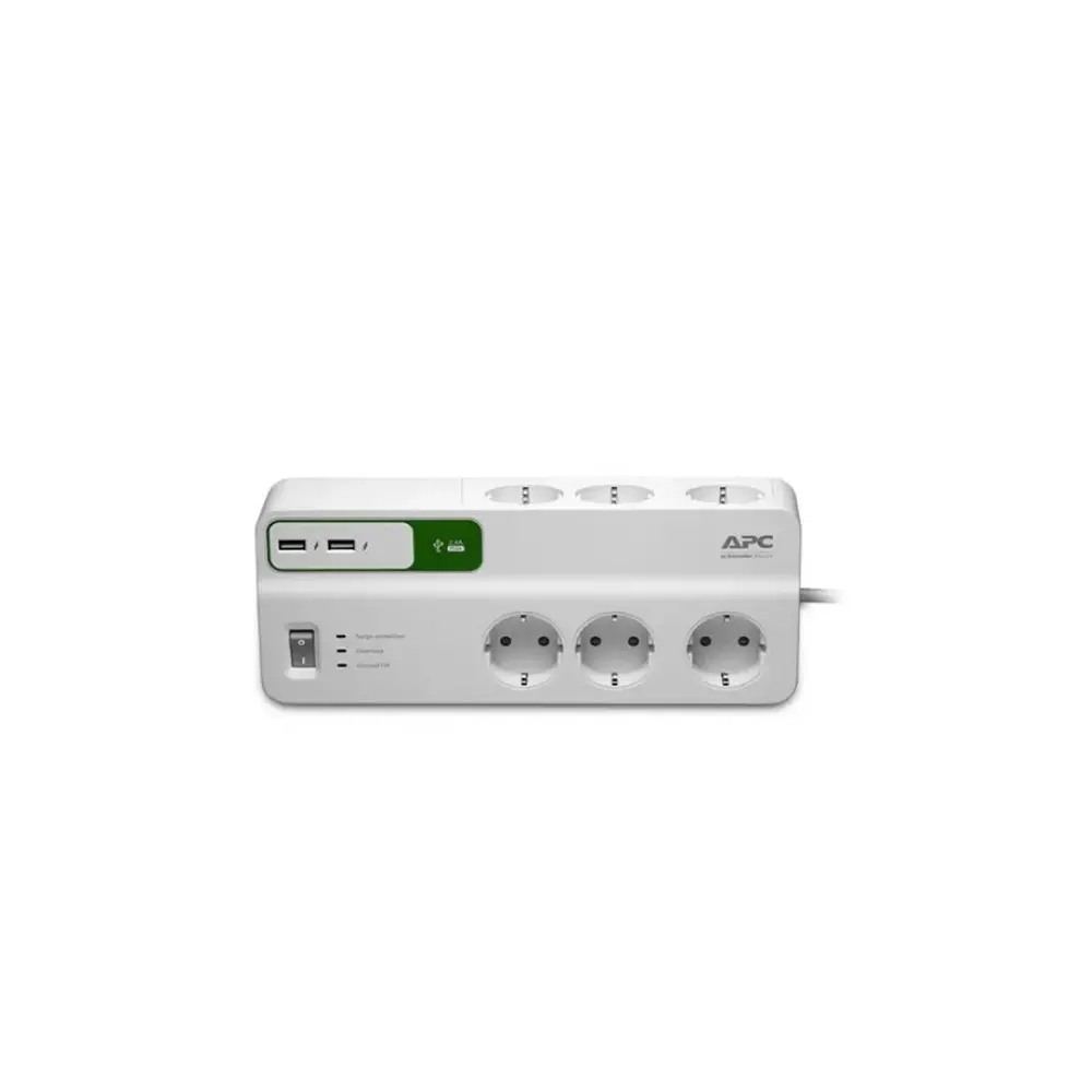 APC Essential SurgeArrest 6 Outlets 230V Germany - PM6U-GR