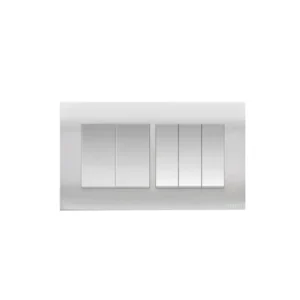 Orange Akoya 10Amp 5Gang 1Way Switch