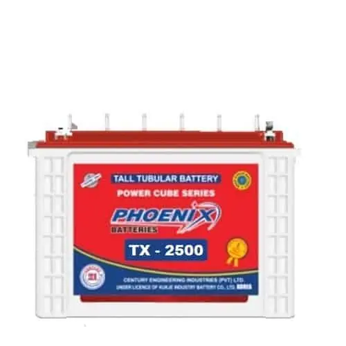 Phoenix Tubular Battery Tx 2500 Price