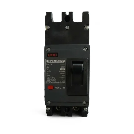CNC YCM8 125S DC Circuit Breaker 125A 40kA DC 500V