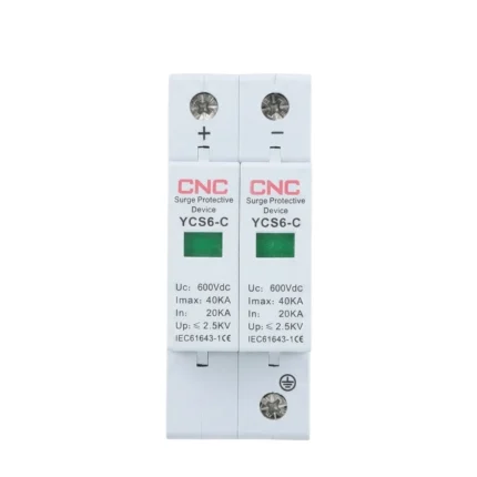 CNC YCS6 C 2P DC SPD House Surge Protector