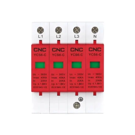 CNC YCS6 C 4P 385V AC SPD House Surge Protector