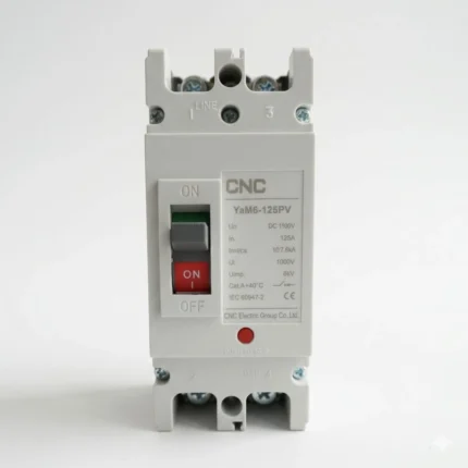 CNC YeM6 125PV DC MCCB 125A 1000V Solar PV Circuit Breaker Protection