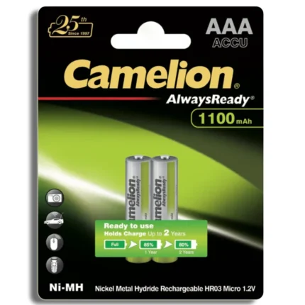 Camelion AAA 1.2V Rechargeable Cell (Pack of 2)