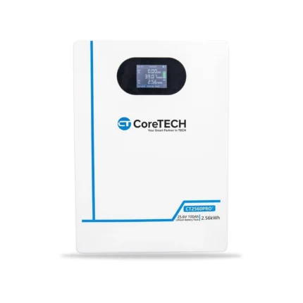 CoreTech 24v 2.5KW 100Amp Lithium Battery