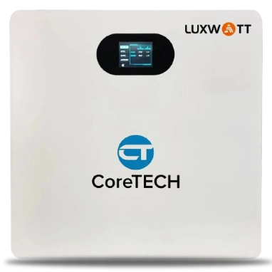 CoreTech LUXWATT 51.2V 100Ah Wall Mount LiFePO4