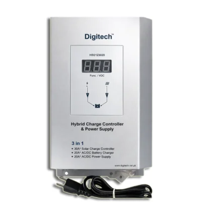 Digitech Hybrid Charge Controller & Power Supply 3in1 Solar UPS Converter with 12V DC Output