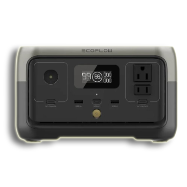 EcoFlow RIVER 2 Portable Power Station256Wh Compact Solar Generator for Outdoor & Emergency