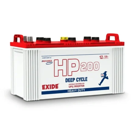 Exide Battery HP 200 120 AH Deep Cycle Exide Battery