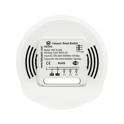 FBT N WR Mini Smart Switch 10A 3 Gang Works with Smart Life App Alexa Google Home