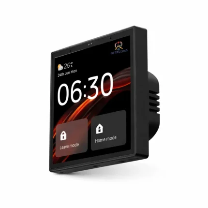 FBT X LC WIFI Multifunctional Touch Screen Control Panel 4 Inch In Wall Central Voice Controller For Intelligent Smart Home