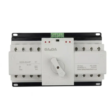 GA&DA 4P 3Phase AC MCB type Dual Power Automatic Transfer Switch ATS