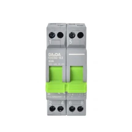 GA&DA GDCSG 63 2P 63A MTS Changeover Switch Reliable Manual Transfer Switch for Power Control