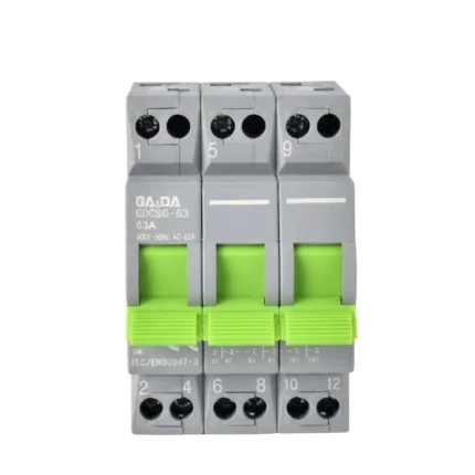 GA&DA GDCSG 63 3P 63A MTS Changeover Switch Reliable Manual Transfer Switch for Power Control
