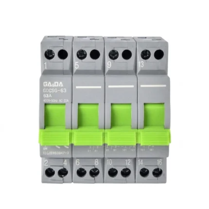 GA&DA GDCSG 63 4P 63A MTS Changeover Switch Reliable Manual Transfer Switch for Power Control