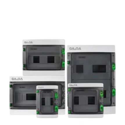 GA&DA Plastic Distribution Box IP65 GDA Heat and Fire Resistant Heatproof Waterproof Electrical Enclosure for Safe Power Distribution