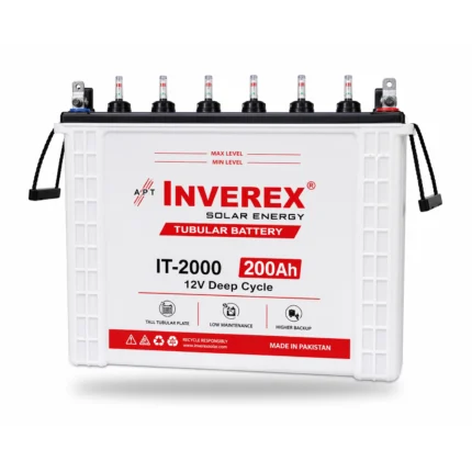 Inverex Tubular 200Ah Battery