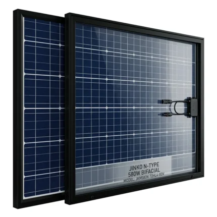 Jinko N Type 580W Bifacial Panel
