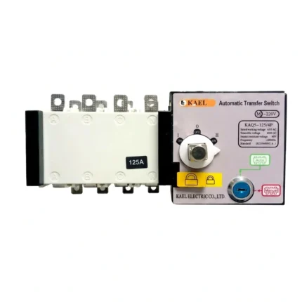 KAEL KAQ5 125_4P Handle Type 125A 4P AC Three Phase Dual Power Automatic Transfer Switch ATS