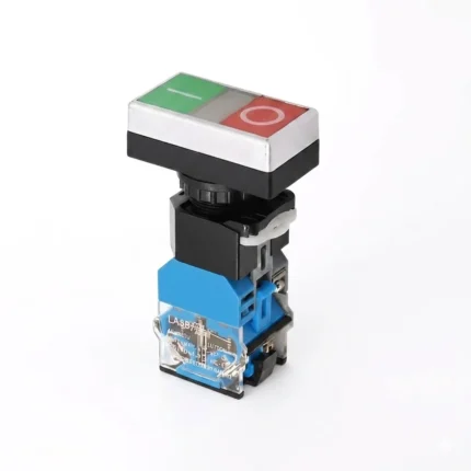 KAEL LA 38 11 RG Double Push Button Switch 22mm Red & Green Momentary Control Switch