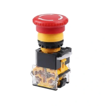 KAEL LA 38 11ZS Emergency Stop Button lock 22mm Industrial Safety Push Button Switch