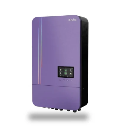 Knox Krypton 9055 6.5KW Hybrid Solar Inverter with 9000W PV Dual MPPT Wi-Fi & Large HMI Touchscreen