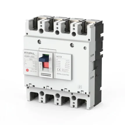 Kripal UKM30100S 4 Pole 100A AC Moulded Case Circuit Breaker MCCB