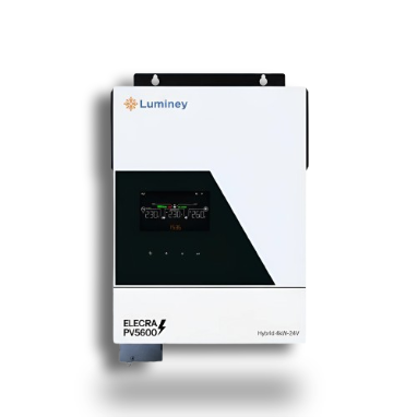 Luminey Elecra 4kW Hybrid Solar Inverter with PV5600 24V Pure Sine Wave Touch Button LCD Display