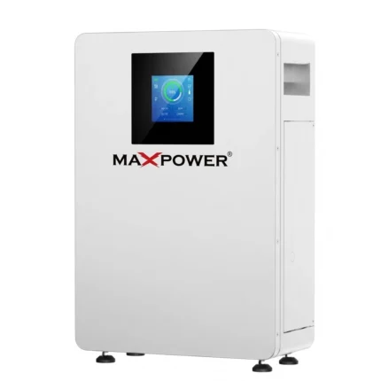 MaxPower MP 20024 Ultra Lithium Ion Battery 5.12kWh 25.6V 200Ah LiFePO4 Touch Screen RS485 6000 Cycles