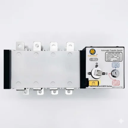 Mora AES 988 160_4P Handle Type 160A 4P AC Three Phase Dual Power Automatic Transfer Switch ATS