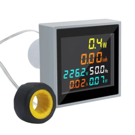 Mora Multi Function Digital Meter 6in1 AC 50 300V Voltmeter Ammeter LCD Display Voltage KWH Power Energy Meter