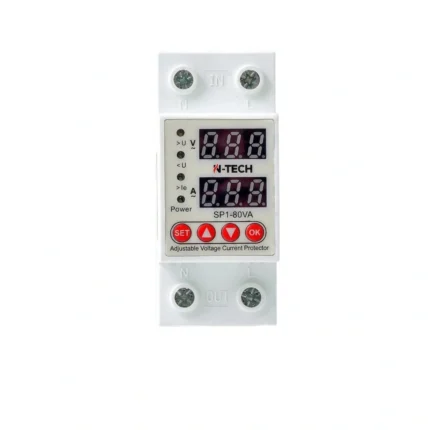 N Tech SP2 80VA 63A Voltage Protection Device Over and Under Voltage Protective Device