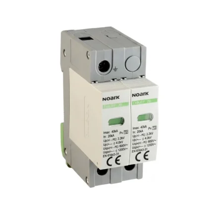 Noark SPD 2PAC 2-Pole 300V AC Surge Protection Device DIN Rail Mount