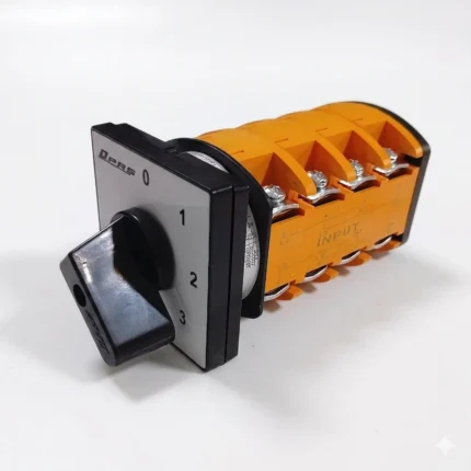 OPAS 4 Line Rotary Phase Selector Changeover Switch