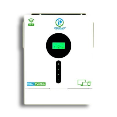 PRIMAX GALAXY DUAL PV6500 5.6KW HYBRID SOLAR INVERTER 5.6KW With 6500W MPPT Solar Charge Controller