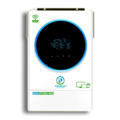 PRIMAX GALAXY DUAL PV7500MAX HYBRID SOLAR INVERTER 6KW With 7500W MPPT Solar Charge Controller