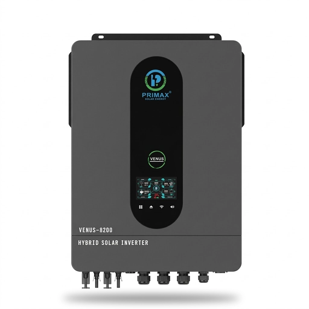 PRIMAX VENUS 8200 Hybrid Solar Inverter 8.2KW Dual Output & PV with 10200W 48V MPPT 2024