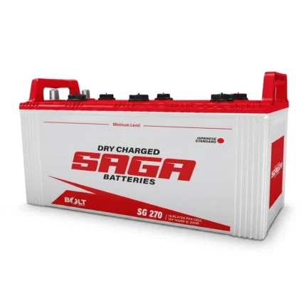 SAGA SG 270 27 Plates 180 AH Battery