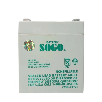 SOGO Rechargeable Dry Battery 12V 5A