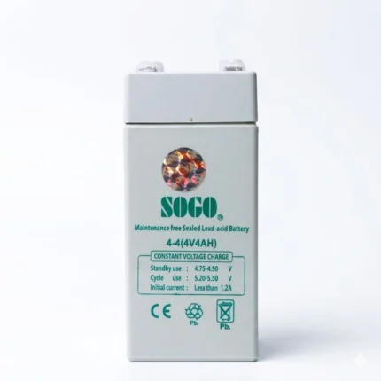 SOGO Rechargeable Dry Battery 4V 4A