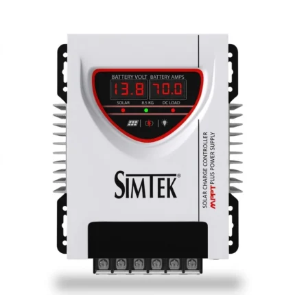 Simtek DC King 70A MPPT Solar Charge Controller 110V Voc 12V_24V ECO Series
