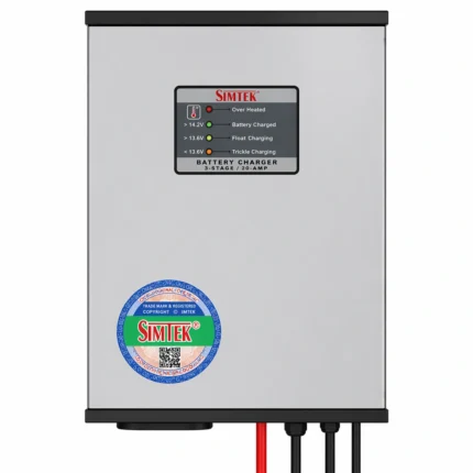 Simtek Smart 3 Stage Heavy Duty Charger Fully Automatic 24V 10A