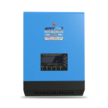Sinko 80A Hybrid MPPT Solar Charge Controller – 12V/24V High-Efficiency Power Management