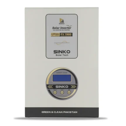 Sinko Solex Prime 7kW Off Grid Solar Inverter 250V DC Nominal Input 20A Max Current 4.5kW Load Capacity