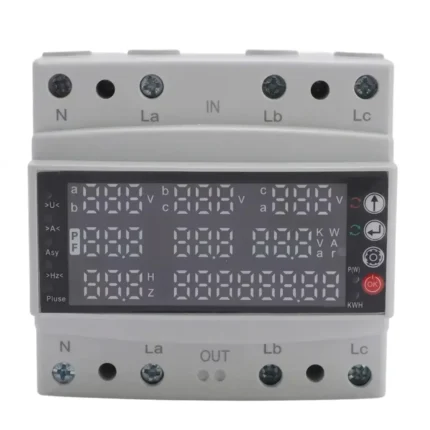 TOMZN TOMPD 100LW 100A 3 Phase Multifunctional Smart Wifi Breaker Switch _ Voltage Protection Relay _ Prepaid Switch