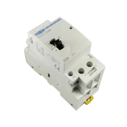 Tomzn TOCT1 63M 2P 63A 2NO 220V Din rail AC Modular contactor Tomzn Contactor