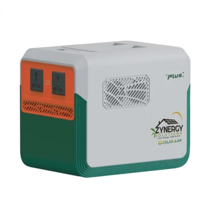 Zynergy ColaSolar Cola 1000 Pro 500W Portable Solar Inverter with 1000Wh Built In Lithium Battery