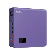 KNOX Lithium LFP LIO 5.32 Powerwall IP54 Battery 51.2vdc 100AH 1.5C Touch LCD, five year complete BMS or Cell replacement warranty, wall mount battery