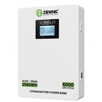 Ziewnic Li wall 2.0 25.6V 100 Ah