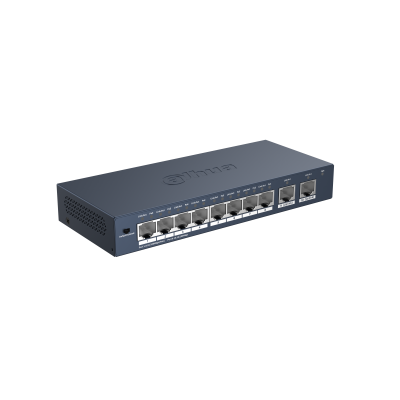 10-Port Unmanaged Desktop Switch with 8-Port PoE